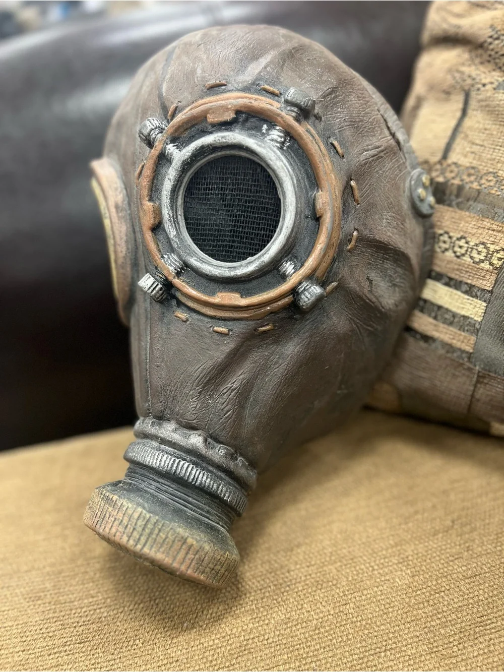 Vintage-Style Steampunk Gas Mask